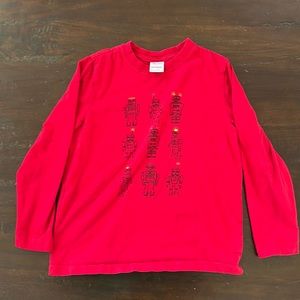 Hanna Andersson. Long sleeve tshirt size 6-7